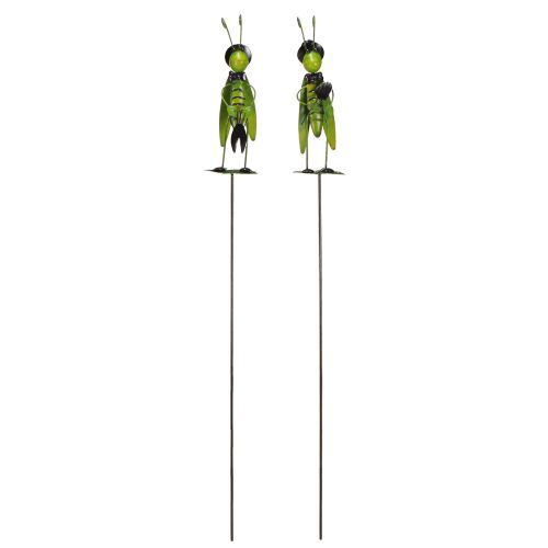 Produkt Dekoracja Konik Polny na Patyku Dekoracja Ogrodowa Metalowa Różnorodna 77cm 2szt