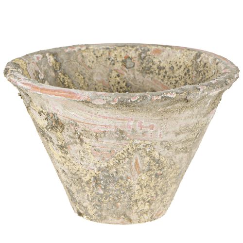 Produkt Doniczka żywiczna dekoracyjna glina terakota Ø17cm wys.11cm 2szt
