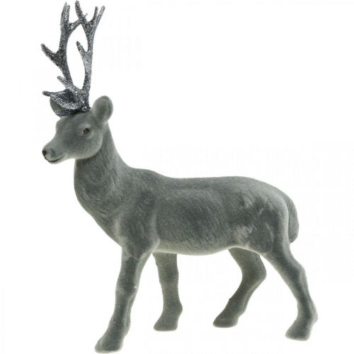 Produkt Dekoracyjny jeleń dekoracyjna figura dekoracyjny renifer antracyt wys.28cm