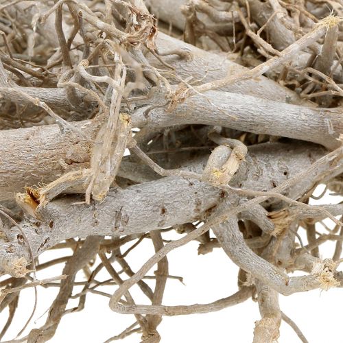 Floristik24 Wianek dekoracyjny naturalny, szary Ø40cm 1 szt