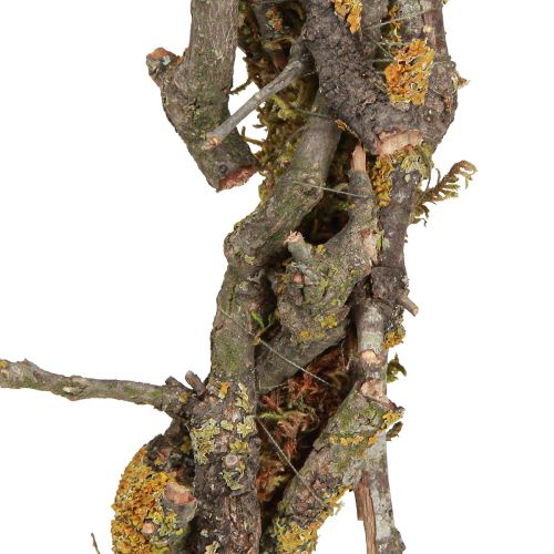 Produkt Gałązki wieńca dekoracyjnego z naturalną dekoracją porostów i mchów Ø33cm