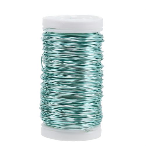 Deco Emaliowany Drut Ice Blue Ø0.50mm 50m 100g