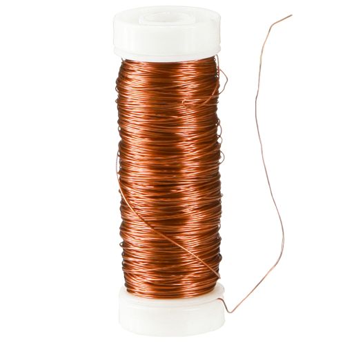 Produkt Drut Dekoracyjny Emaliowany Pomarańczowy Ø0.30mm 30g/50m