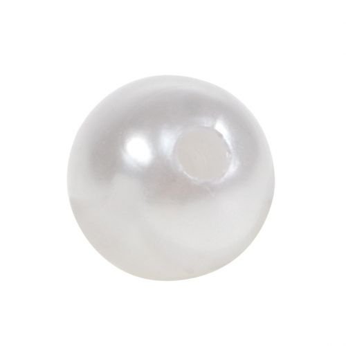 Produkt Koraliki dekoracyjne białe Ø10mm 115 szt