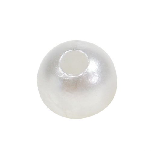 Produkt Koraliki dekoracyjne białe Ø8mm 250 szt