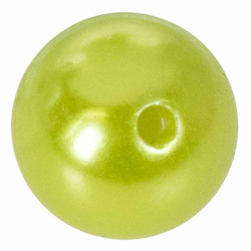 Koraliki ozdobne Ø2cm zielone jabłko 12 szt | Floristik24.pl