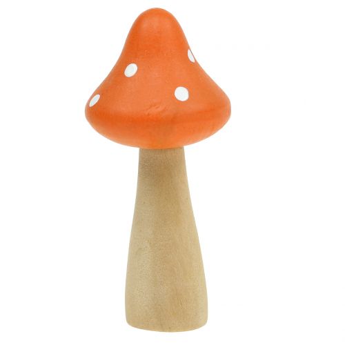 Floristik24 Dekoracja Grzyby czerwone, pomarańczowe 5,5cm 12szt.