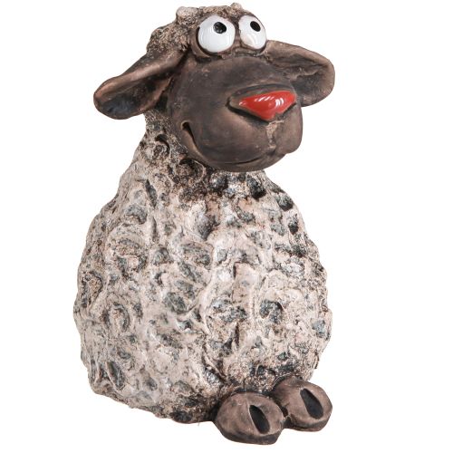 Produkt Dekoracyjne ceramiczne figurki wielkanocne z owiec brązowe wys. 13,5 cm 2 sztuki