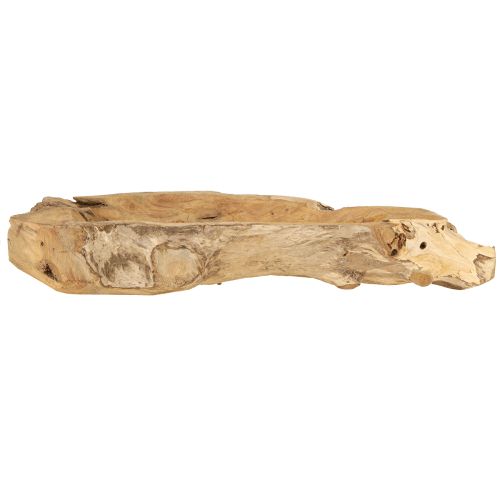 Produkt Miska dekoracyjna drewniana tekowa naturalna marynistyczna 46x14x7cm