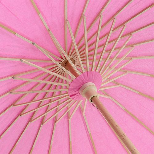 Floristik24 Parasolka dekoracyjna różowa Ø60cm H42cm