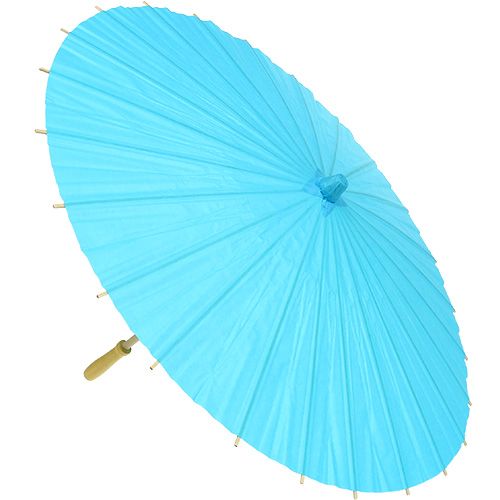 Floristik24 Parasol Deco Turquoise Ø60cm H42cm