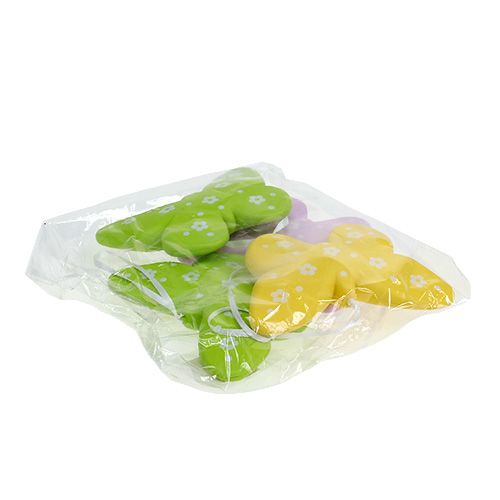 Floristik24 Motyle dekoracyjne kolorowe 11,5cm 5szt.