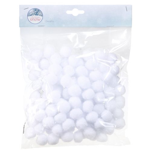 Produkt Deco śnieżki mini Ø2cm białe kule śnieżne 400 szt. 4 woreczki