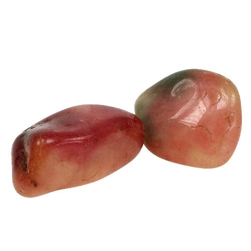 Floristik24 Kamienie dekoracyjne różowo-kremowe błyszczące 4cm - 6cm 1kg