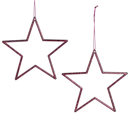 Produkt Gwiazdki dekoracyjne Ozdoby choinkowe Berry Glitter Ø12cm 12 szt