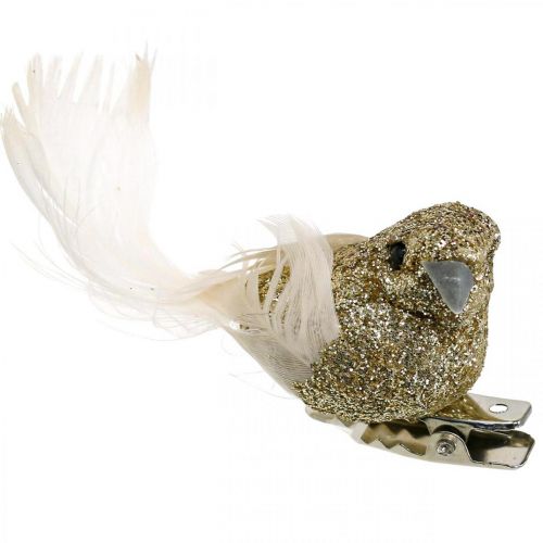 Produkt Deco para gołębi Deco ptaki z klipsem Golden L5cm 4 szt