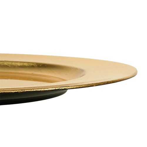 Produkt Talerz dekoracyjny złoty Ø28cm