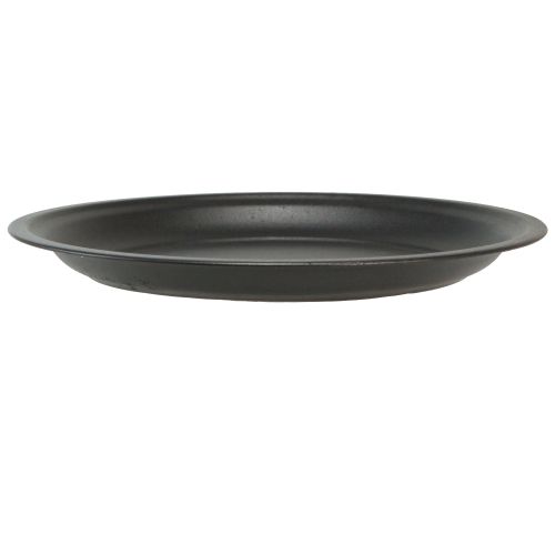 Produkt Talerz dekoracyjny metalowa miska talerz dekoracyjny antracyt Ø26cm 2szt
