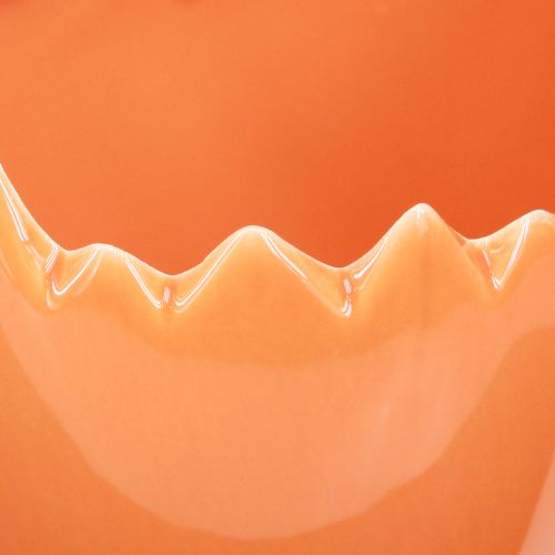 Floristik24 Doniczka dekoracyjna Wielkanoc kolorowe pisanki ceramiczne Ø11cm 4 szt