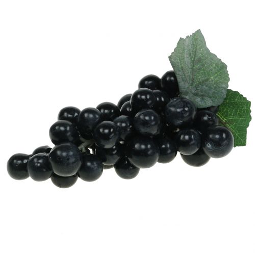 Deco Grapes Black 18cm