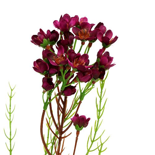 Floristik24 Gałązka dekoracyjna z kwiatami Erika 80cm 3szt
