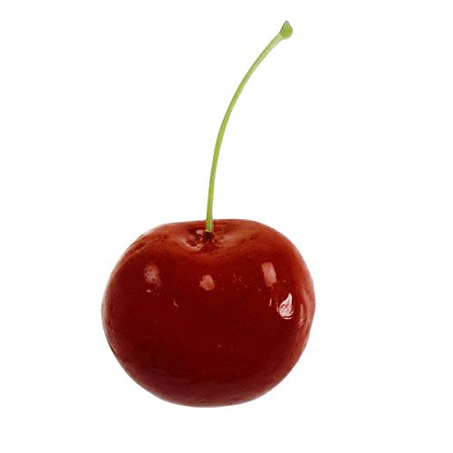 Floristik24 Deco czereśnie ciemnoczerwone 3cm 12szt.
