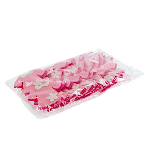 Produkt Sukienka filcowa dekoracyjna do porodu różowa 7cm 20 szt