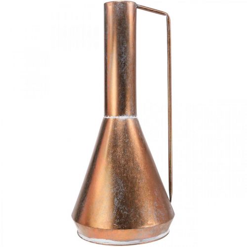 Produkt Dekoracyjny wazon vintage ozdobny dzbanek metal w kolorze miedzi Ø26cm W58cm