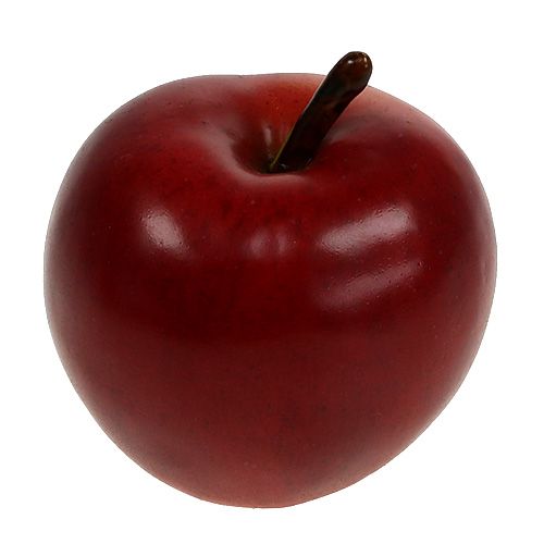 Dekoracyjne jabłko czerwone, dekoracyjne owoce, smoczek żywnościowy Ø8,5 cm