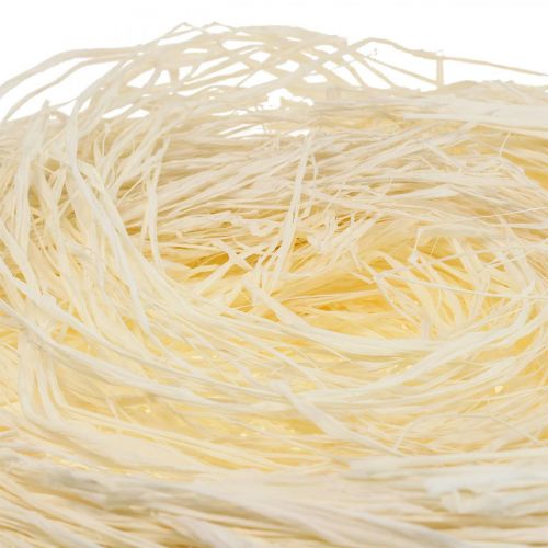 Produkt Rafia dekoracyjna dla rzemiosła Rafia rafia naturalna bielona 200g