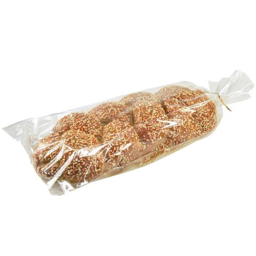 Produkt Dekoracyjny warkocz drożdżowy chlebowy z manekinem z sezamem 30cm
