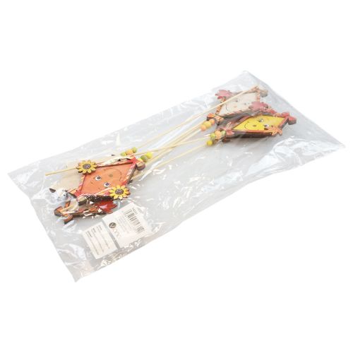 Produkt Dekoracyjny smok jesienny drewniany kołek jesienna dekoracja drewniana 33,5cm 6 szt