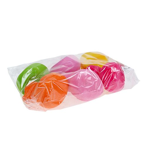 Floristik24 Kaczka do dekoracji kolorowy asortyment. 11,5cm 6szt.