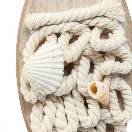 Floristik24 Deco rybka wisiorek drewniana rybka marynistyczna dekoracja drewno 6,5×19,5cm