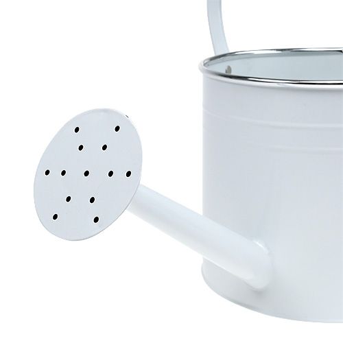 Floristik24 Deco Konewka biała Ø17cm H17cm 1szt.