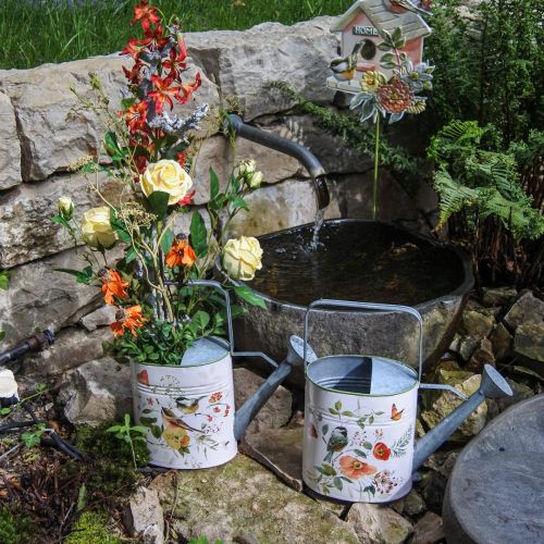 Floristik24 Dekoracyjna konewka vintage metalowa doniczka 33×13cm×31cm