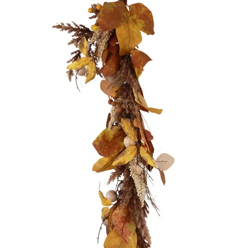 Produkt Girlanda dekoracyjna Jesienna girlanda, girlanda roślinna z kolorowymi jesiennymi liśćmi 195cm