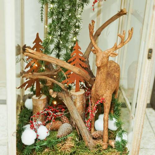 Floristik24 Deco jelenia kora-wygląd H32cm
