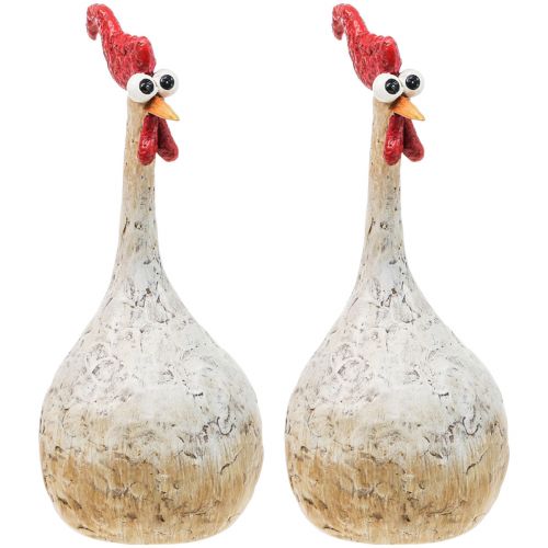 Produkt Dekoracja Kurczaki Figurka Dekoracyjna Wielkanocna Dekoracja Kurczak Zabawny H26cm