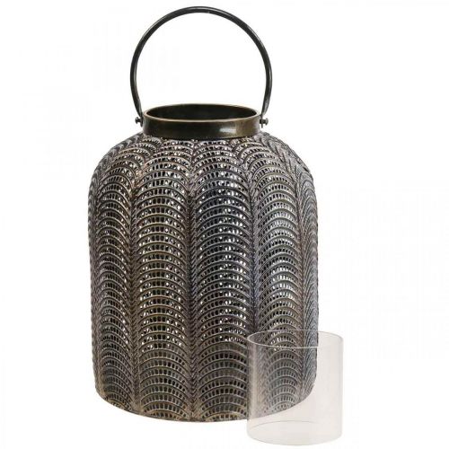 Produkt Dekoracyjna latarnia latarnia wisząca metalowa dekoracja Ø25,5cm W43cm