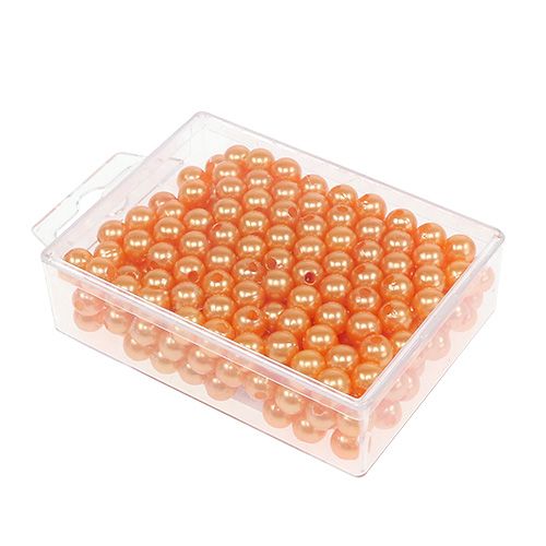 Produkt Koraliki dekoracyjne pomarańczowe 8mm 250 szt