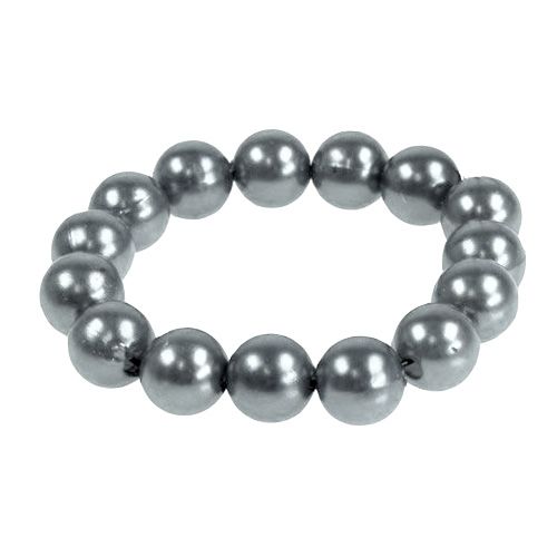 Koraliki ozdobne Ø8mm srebrne 250 szt
