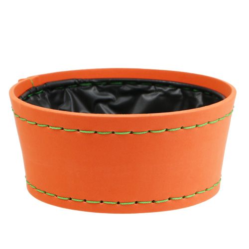 Floristik24 Miska dekoracyjna pomarańczowa Ø20cm H9cm, 1szt.