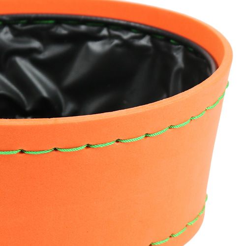 Floristik24 Miska dekoracyjna pomarańczowa Ø20cm H9cm, 1szt.
