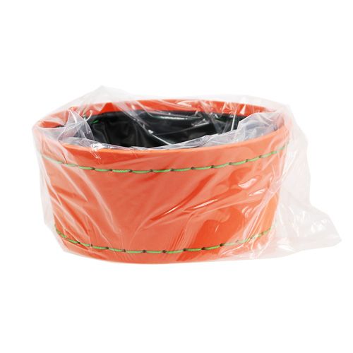 Floristik24 Miska dekoracyjna pomarańczowa Ø20cm H9cm, 1szt.