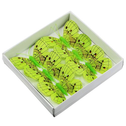 Produkt Dekoracje Motyle zielone 8cm 6szt.