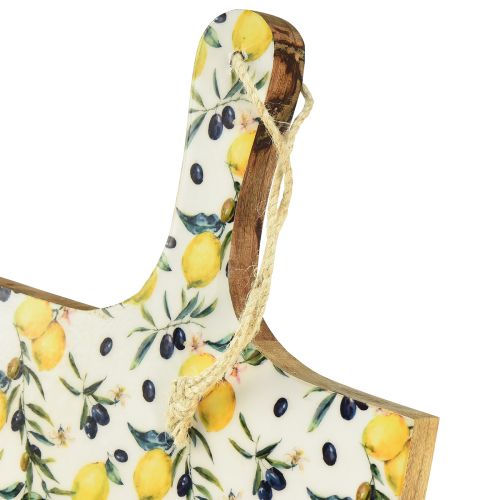 Produkt Dekoracyjna deska do krojenia do zawieszenia letniego drewna mango 38,5×23cm