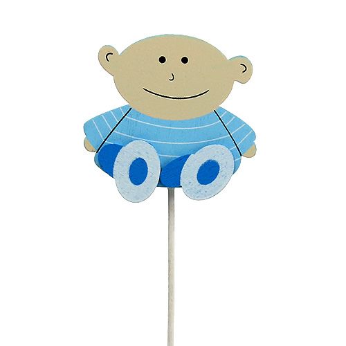 Produkt Wtyczka dekoracyjna baby blue 5cm L25cm 20 szt