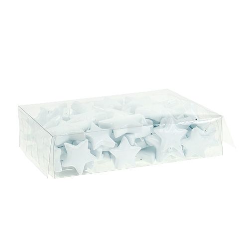 Produkt Gwiazdki dekoracyjne do rozpraszania białe 4-5cm 72 szt
