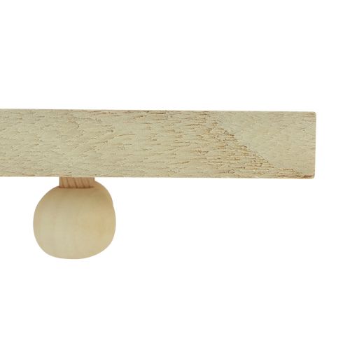 Produkt Taca dekoracyjna z nóżkami Taca drewniana Paulownia 55/65 cm, zestaw 2 szt